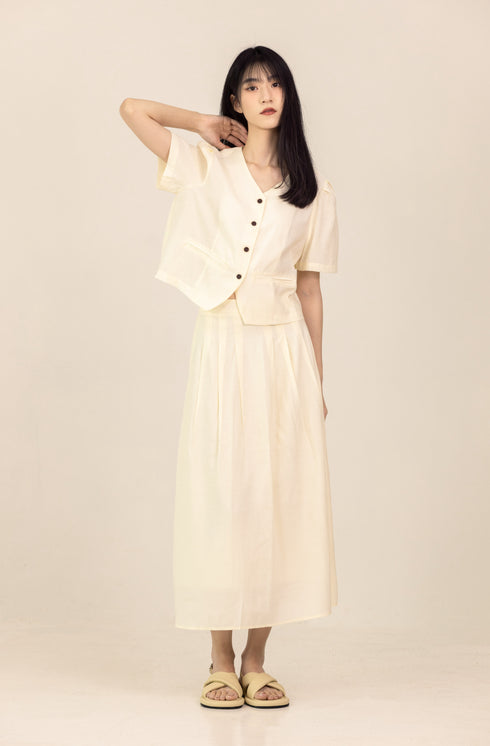 POPPY PUFFY SLEEVE BLOUSE